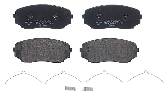 A.B.S. P 54 059 BREMBO Bremsbelagsatz, Scheibenbremse